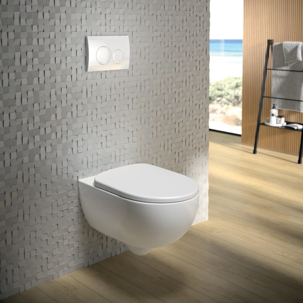 Transformez vos WC suspendus avec une touche déco originale à moins de 31 € chez Leroy Merlin